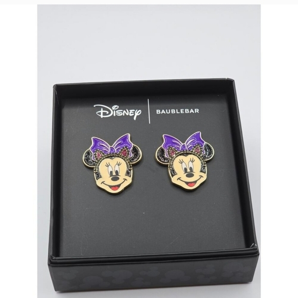 🔹️Baublebar 🔹️x Disney Minnie Mouse Cat Costume Stud Earrings - Picture 3 of 3